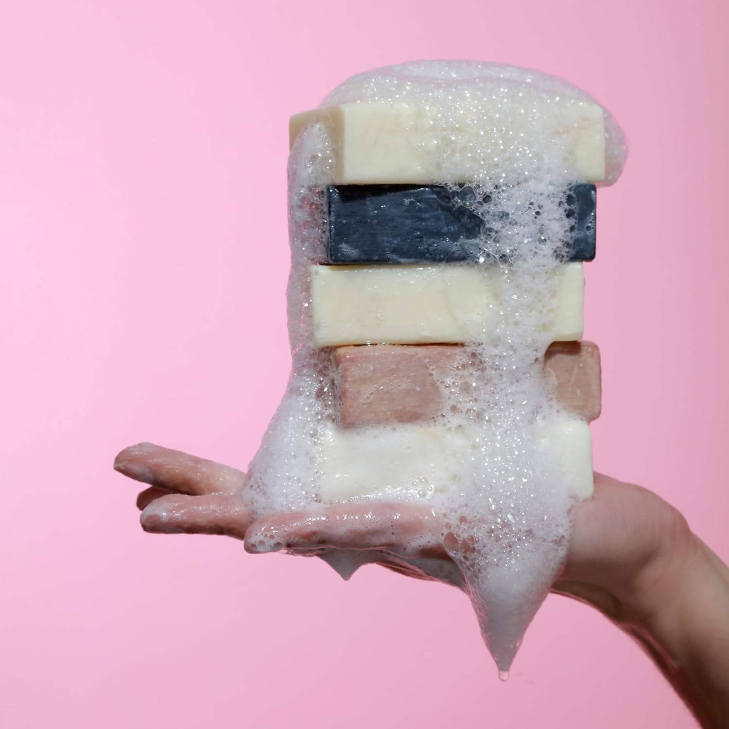 Dr. Natural Black Bar Soap - Gentle Moisturizing Soap Bar - anti Acne and Blemishes - Moisturizing, Pore Cleanser - Natural African Body Wash - 141 G image number 3