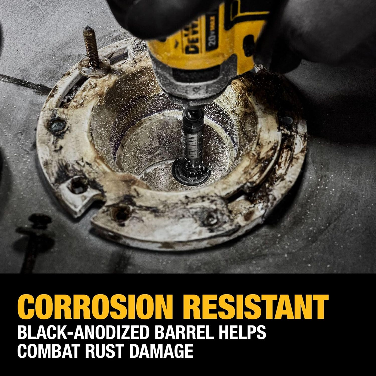 DEWALT Impact Connect Pipe Cutter, PVC Cutter, Diamond Grit Cutting Wheel (DWAIPCIR) image number 2