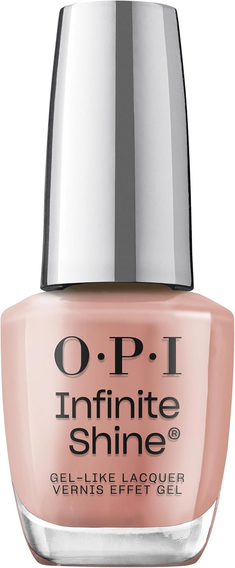 OPI Infinite Shine Long-Wear Dark Cr&egrave;me Finish Opaque Brown Nail Polish, up to 11 Days of Wear & Gel-Like Shine, Barefoot in Barcelona, 15Ml