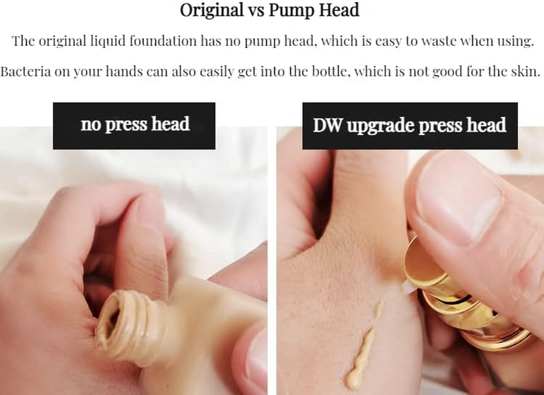 OBHRRY 2Pack Foundation Pump Compatible with Estee Lauder Double Wear Foundation(Upgrade) image number 5