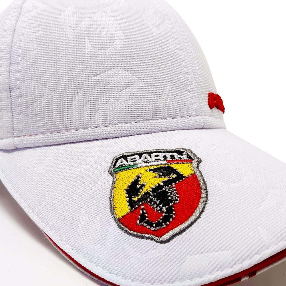 Abarth 18104 21734 Official Summer Cap, White image number 4