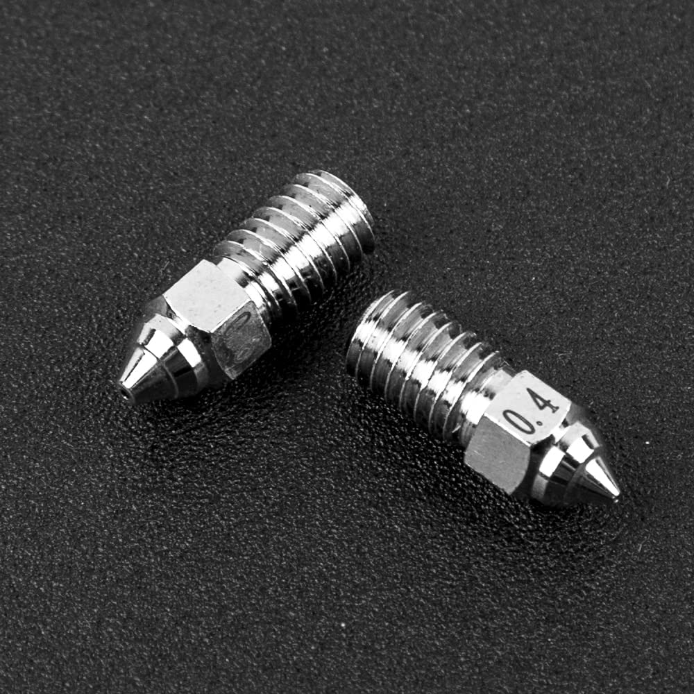Creality Ender-3 V3 SE 0.4Mm Nozzles + 0.6Mm High-Speed Nozzles for Spider Hotend, 3D Printer Accessories Extruder Nozzle for Spider 1.0 High-Temperature and High-Speed Hotend, Ender-7/Ender-5 S1 image number 2