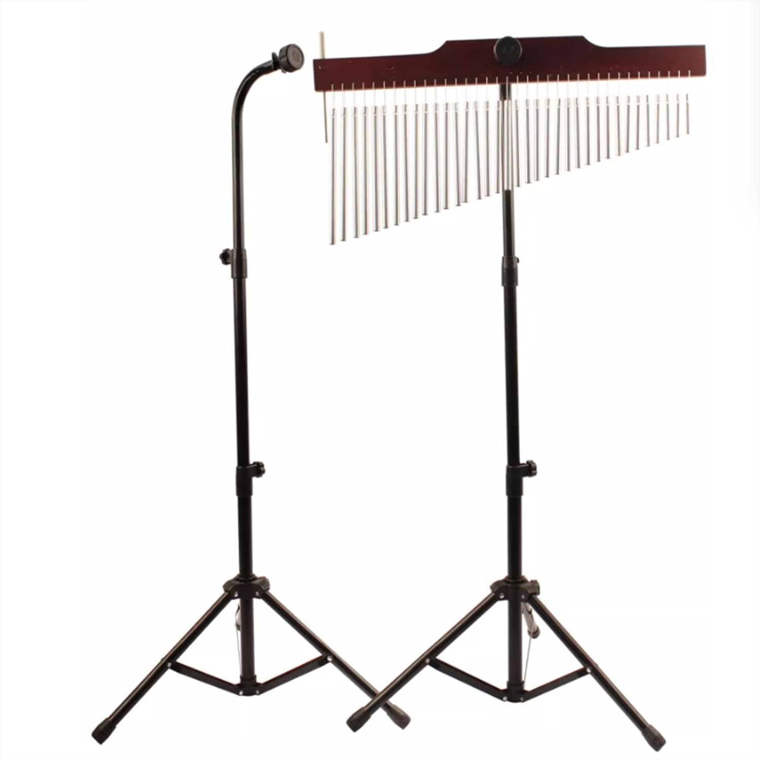 Tadill Bar Chimes Tripod Stand, Single-Row Wind Chime Stand, Professional, 54Cm-125Cm Height Adjustable, Percussion Musical Instrument image number 3