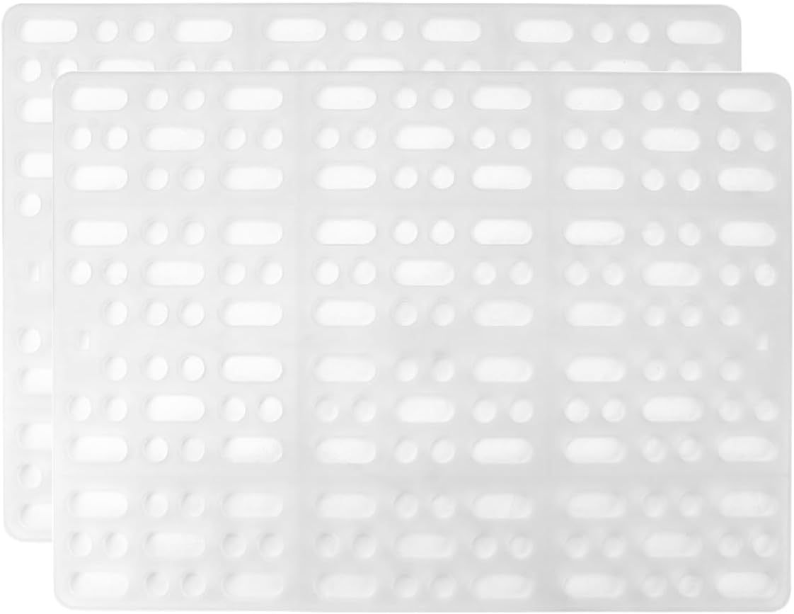 AIMALL 2Pcs Large Plastic Mat for Pet Rabbits, Guinea Pigs, Chinchillas, and Hedgehogs, Durable and Comfortable Foot Mat