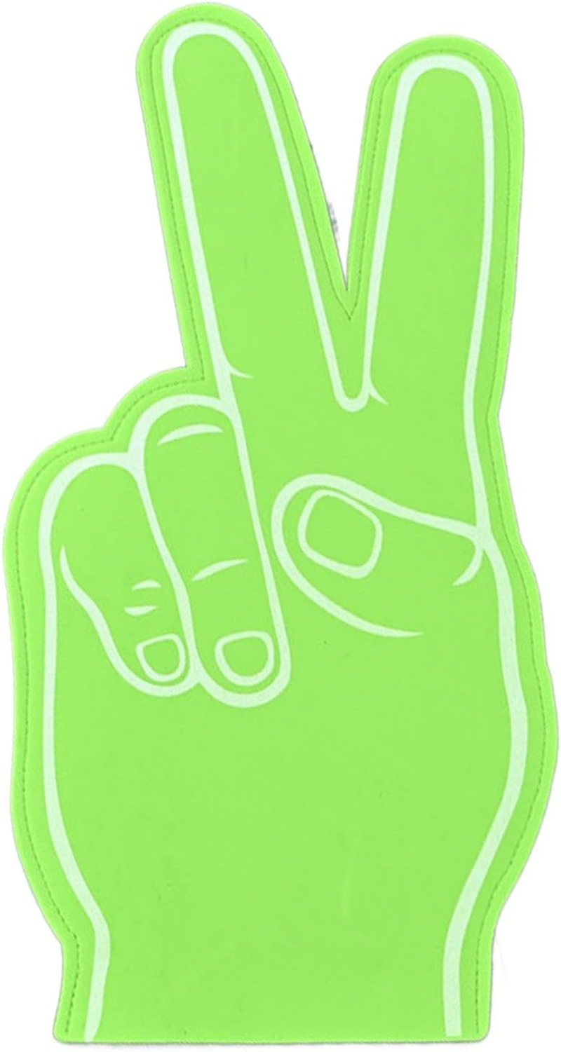 Foam Finger - Giant Gladiator Foam Finger | Sports Fan Cheering Prop, Hand Signs for Games, Events, Competitions, Fun Athletic Spirit Accessory for All Occasions