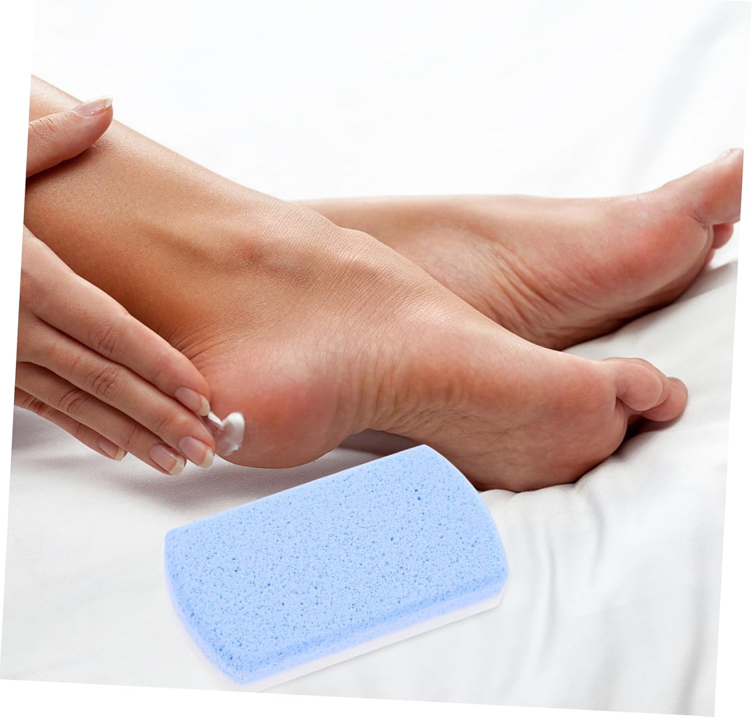 NOLITOY 4Pcs Foot Exfoliate Stone Pumice Stone Foot File Scraper Dead Skin Remover Pedicure Tool image number 2