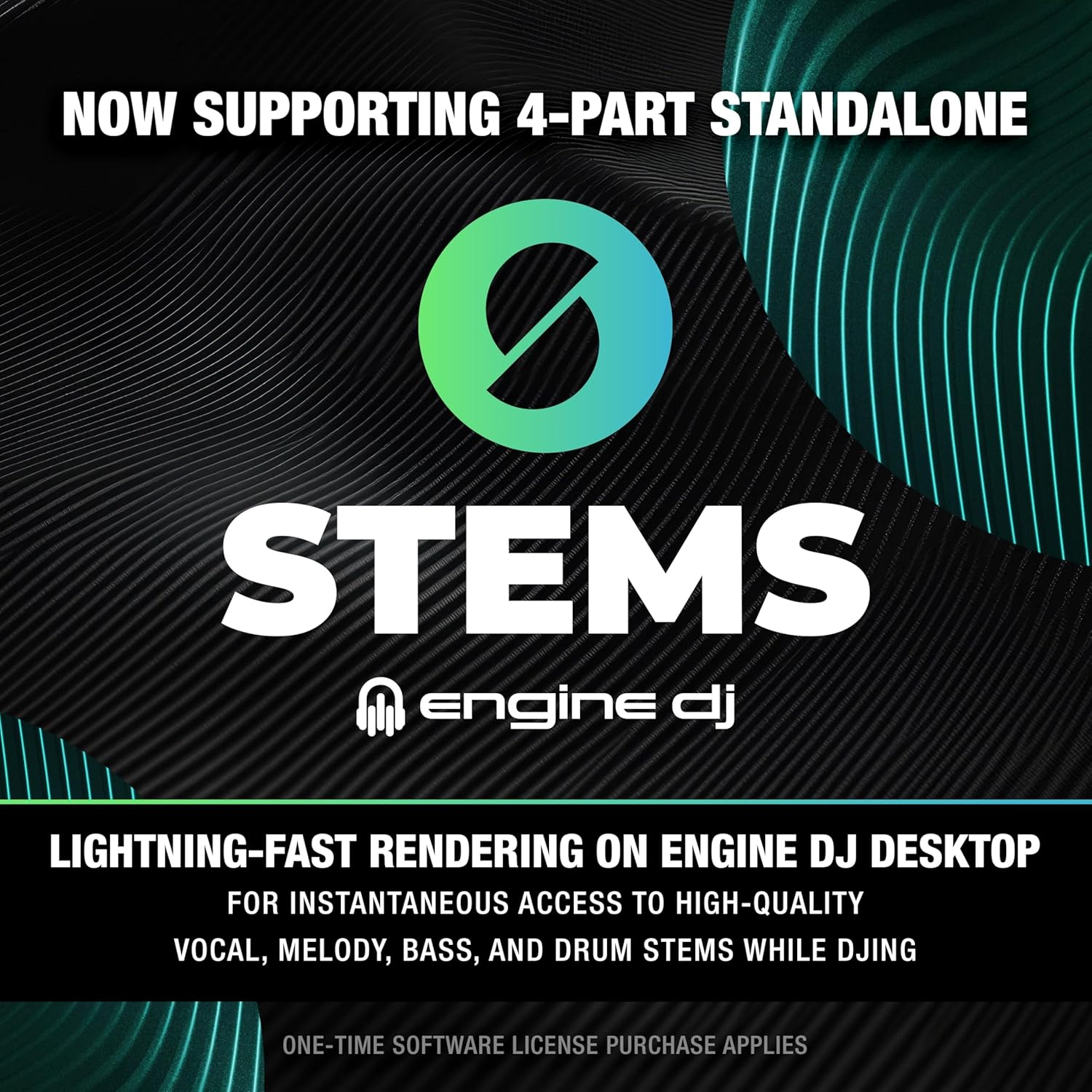 Numark Mixstream Pro Go Portable DJ Controller with Battery, Mixer with Stem Separation, Speakers, Wifi Streaming, Touchscreen, Works with Serato DJ image number 3