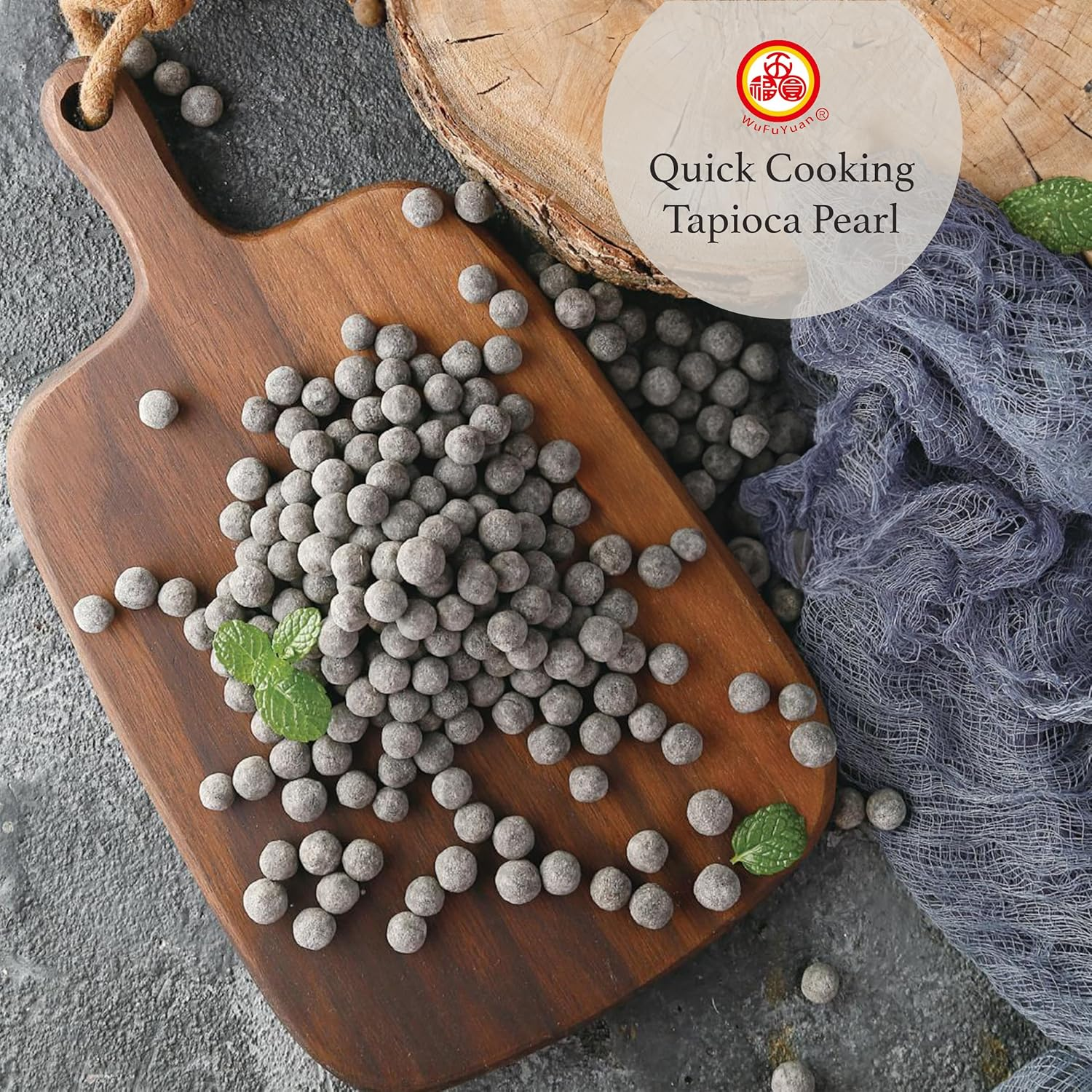 Wufuyuan - Tapioca Pearl (Black) - Net Wt. 260Ml image number 6
