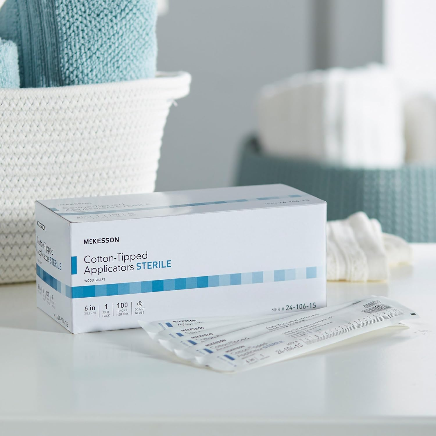 Mckesson Sterile Cotton Tipped Applicators 6" image number 6