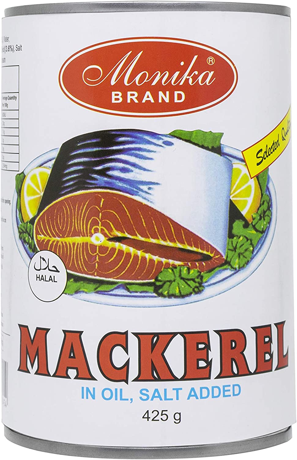 Monika Mackerel in Oil, 425 G image number 1