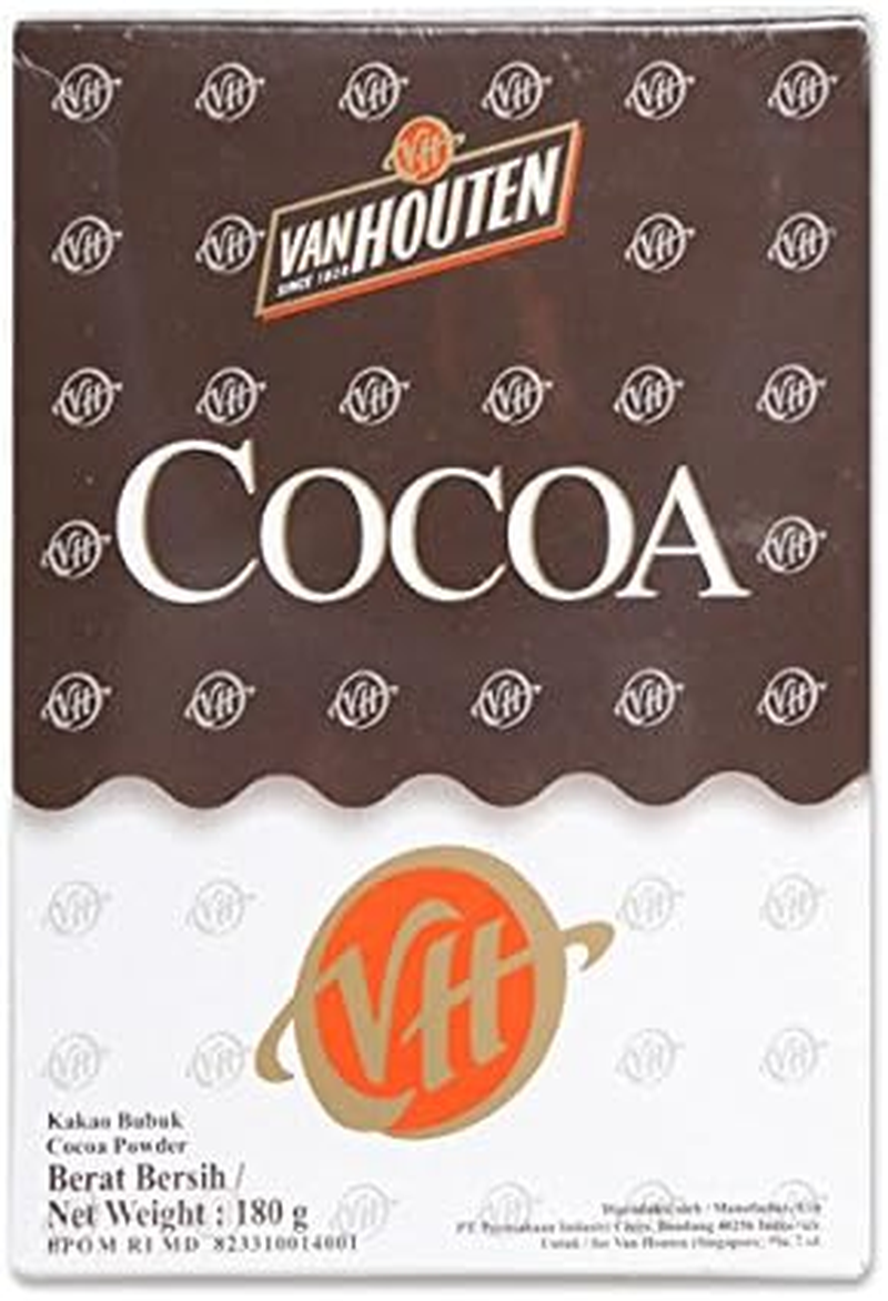 Van Houten Cocoa Powder (180 Gram) image number 1