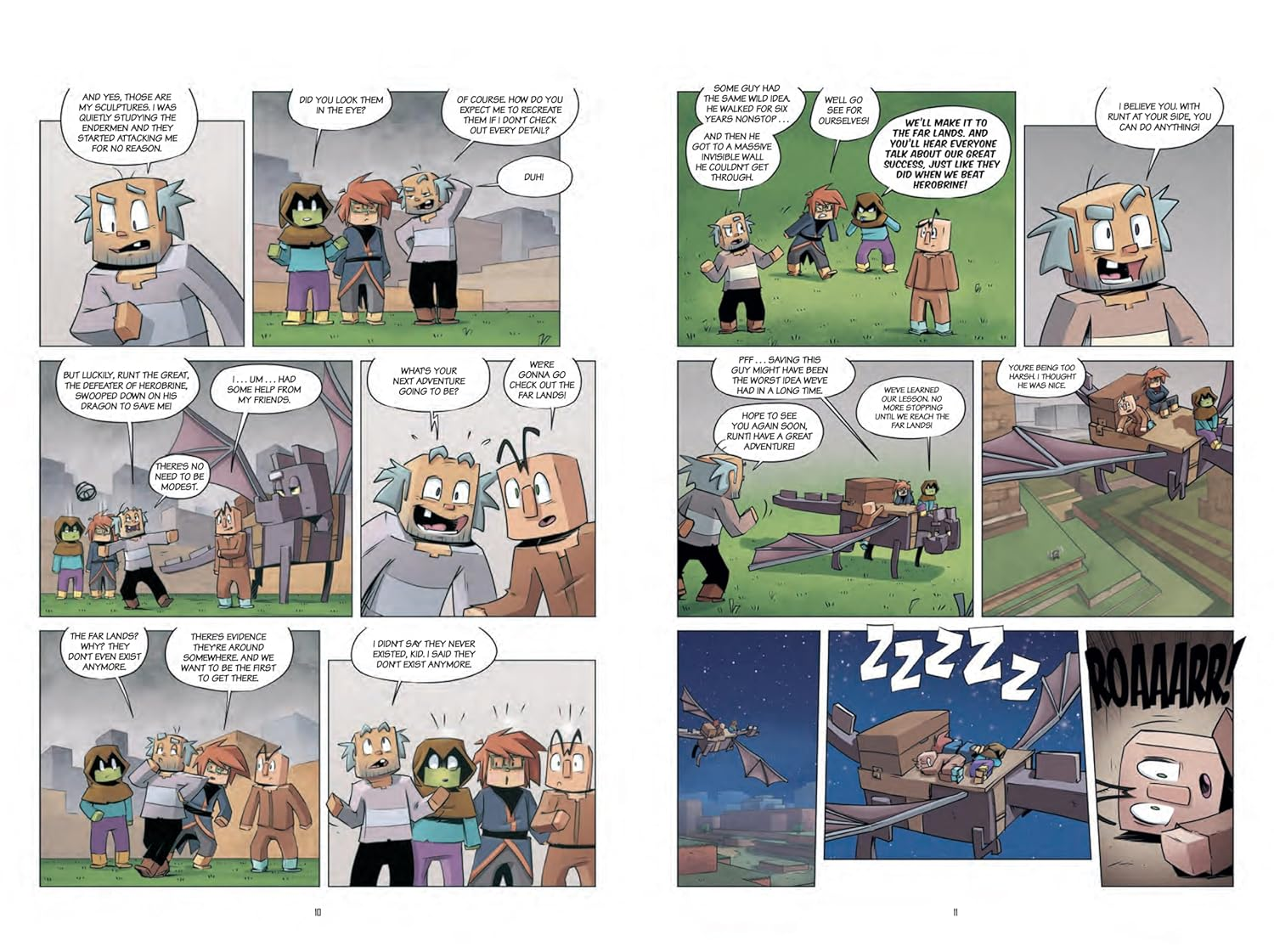 Diary of an 8-Bit Warrior Graphic Novel: Journey to the Far Lands (Volume 5) image number 3