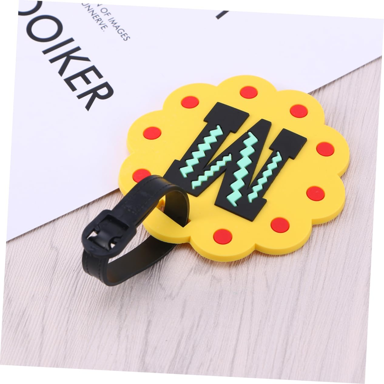 Operitacx Travel Tag Set Luggage Tags Name Address Colorful Suitcase Lightweight PVC image number 5