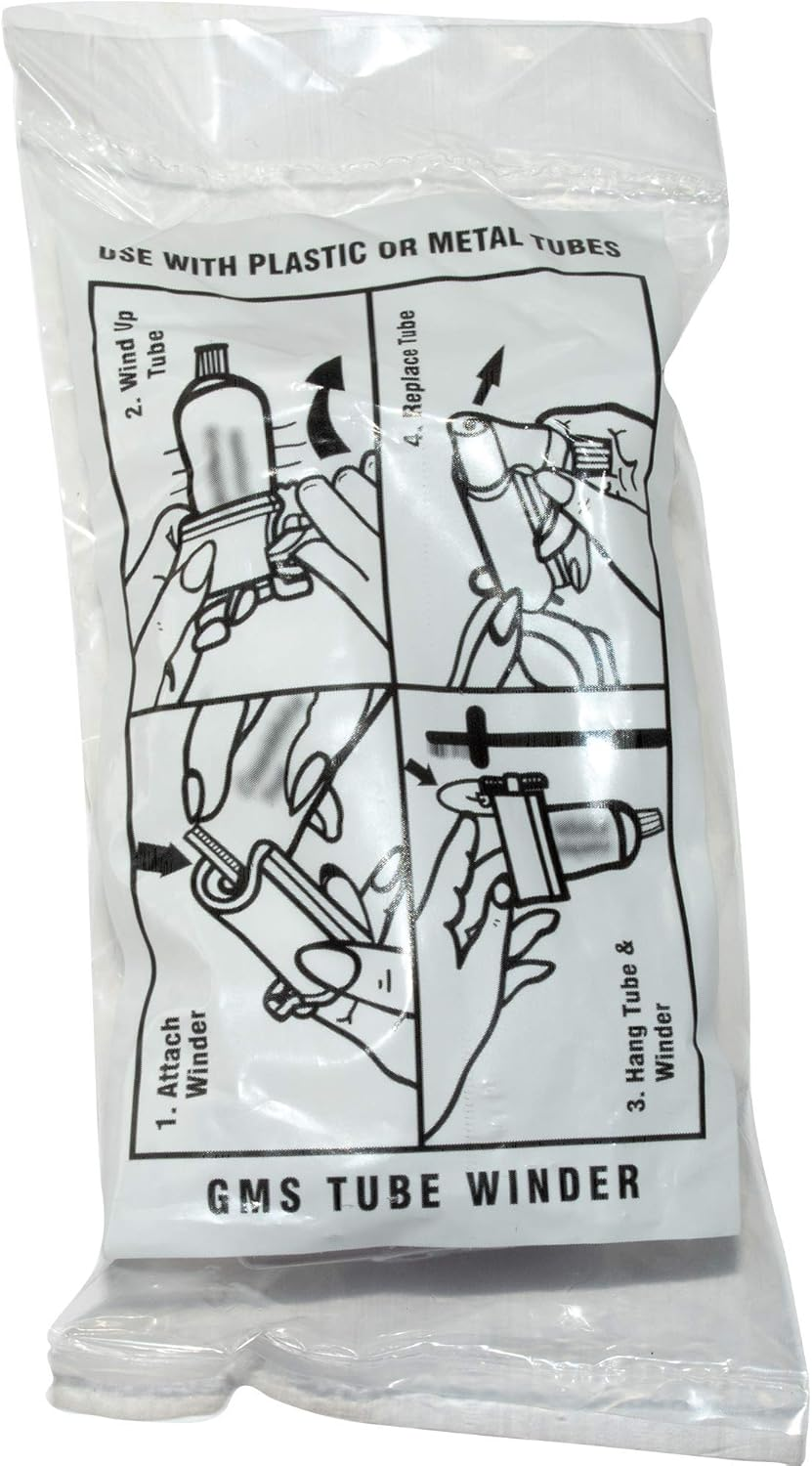 GMS Tube Winder - Great for Toothpaste, Medicated Creams, Acrylic Paints, Sunscreen, Make up and More! (Two Pack) image number 4