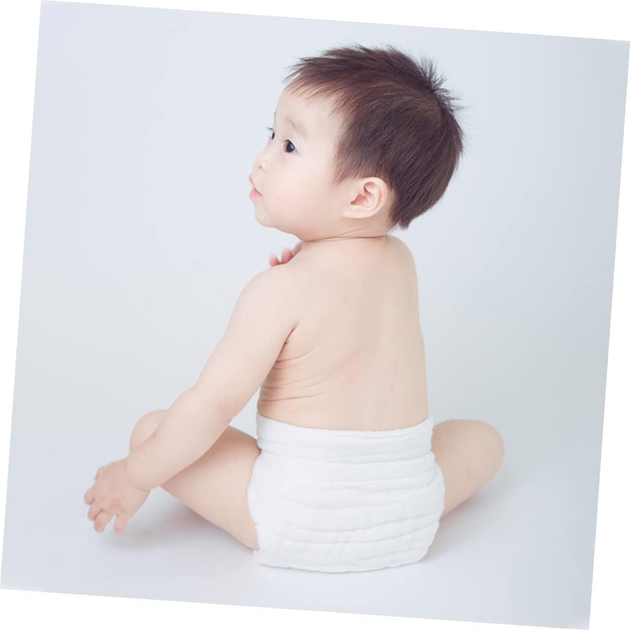 Diaper Washable Baby Newborn 5 Pack Soft Cloth Diapers for Nighttime image number 3