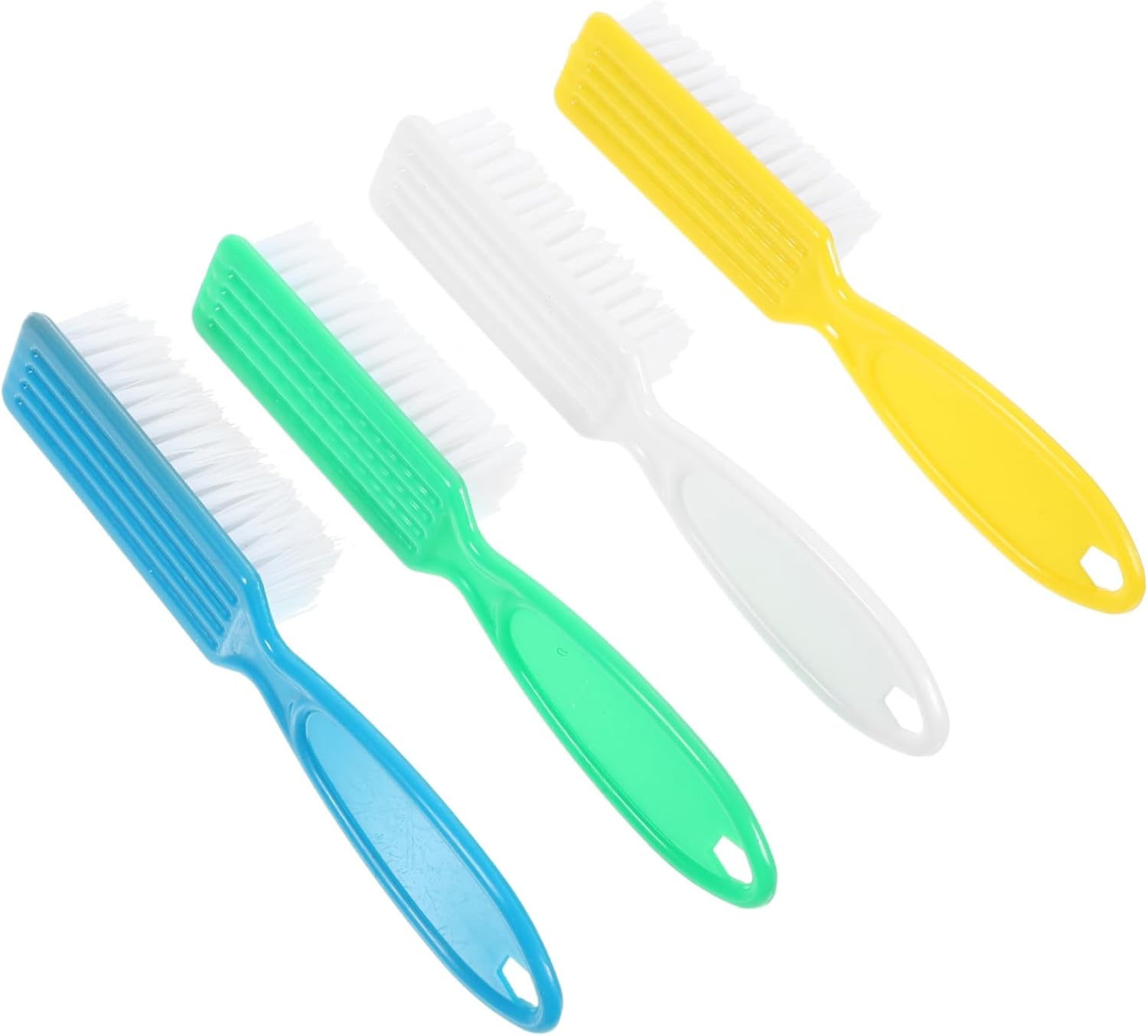 Gatuida 4Pcs Nail Brush Long Handle Nail Cleaning Brush Soft Bristles for Shower image number 4