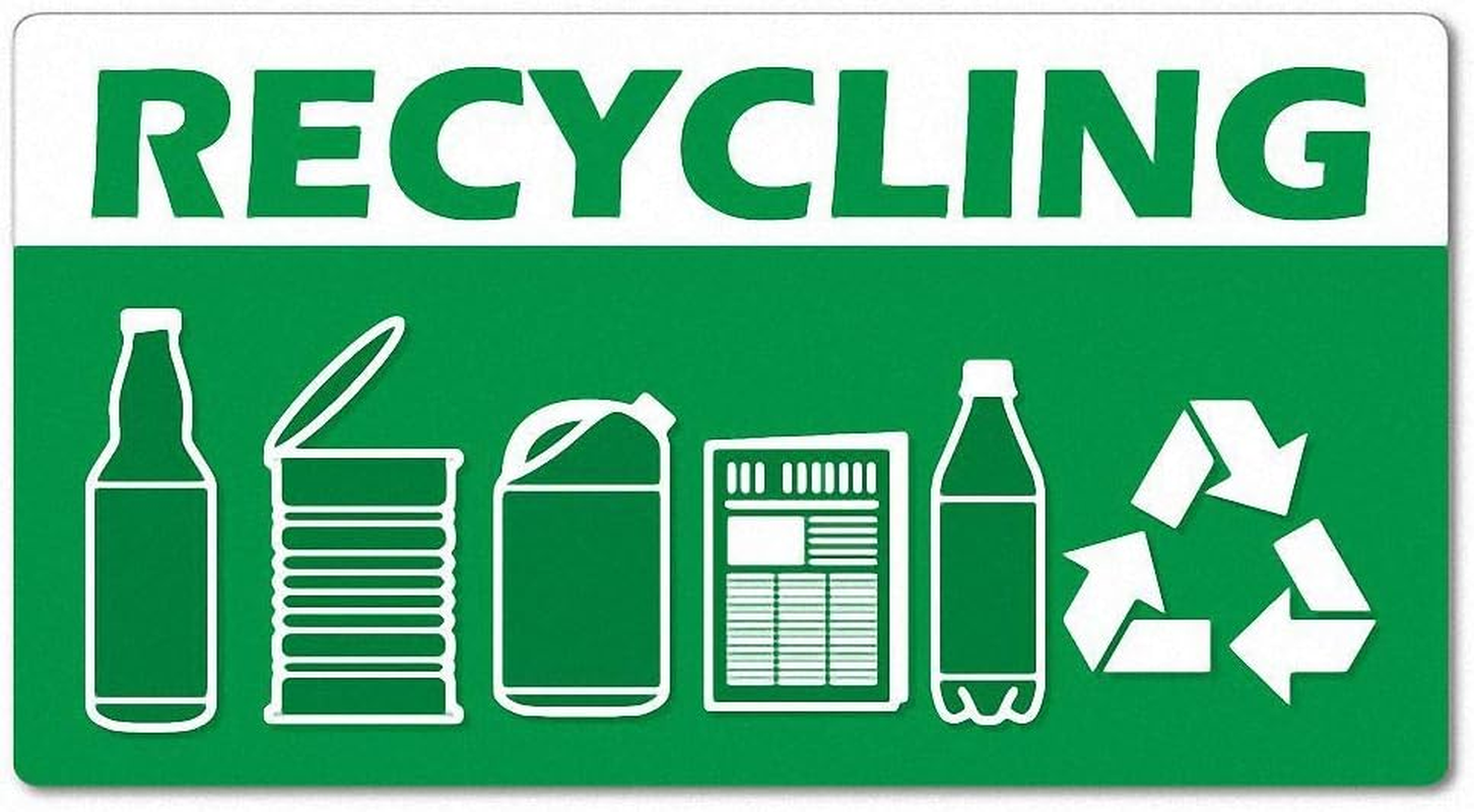 Recycling Garbage Rubbish Bin Sticker