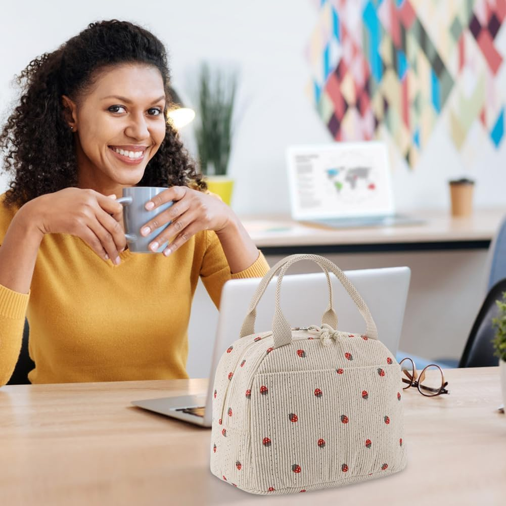 1Pcs Lunch Bag ，Reusable Lunch Box for Travel Work Picnic image number 5