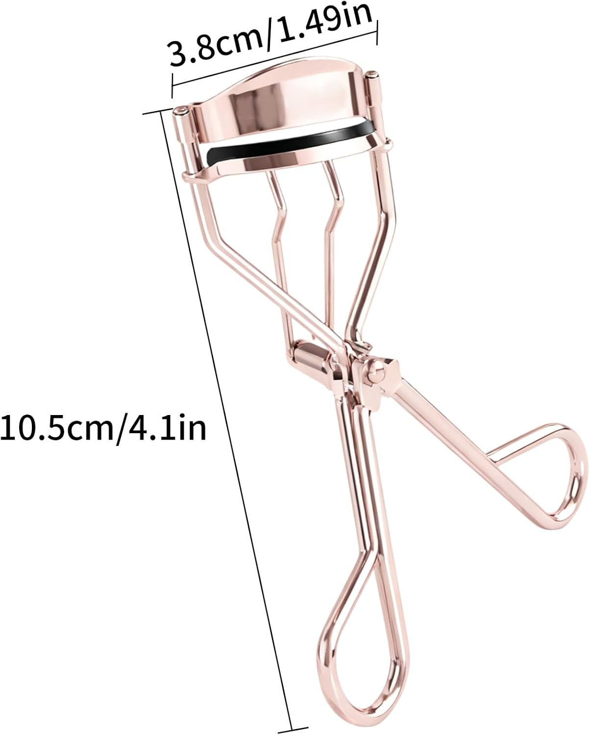 Eyelash Curler, Eye Lash Curler with Comfort Grip Gentle Tool for Lifted Lashes Use with Mascara for Extra Volume, Pink image number 6