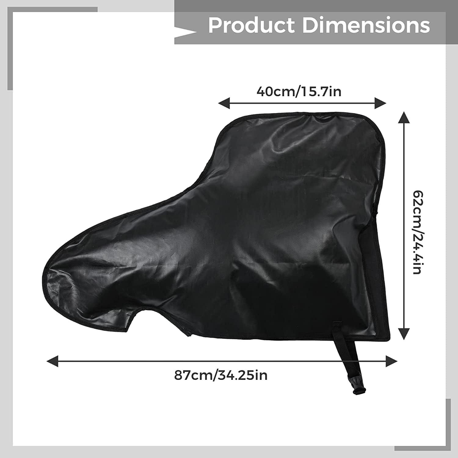 Caravan Hitch Cover, Trailer Hitch Lock Covers Universal Breathable Tow Hitch Cover for Caravan, PVC Trailer Towing Ball Coupling Lock Covers Caravan Hitch Dust Proof Protector Trailer Hitch Cover image number 3