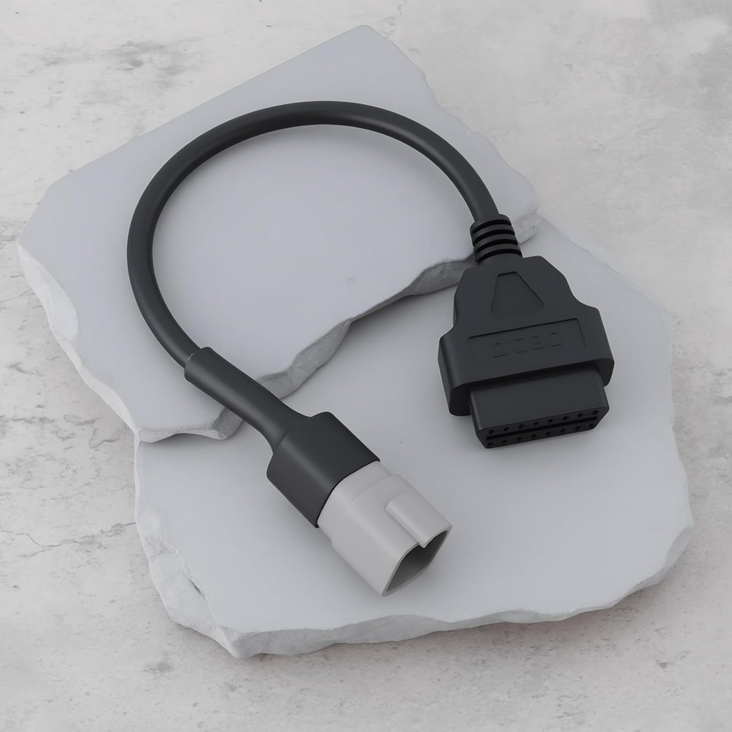 Emsea 6 Pin OBD2 6-Pin to 16-Pin Diagnostic Cable Adapter Compatible with CAN-AM Moto ATV UTV All-Terrain Vehicle image number 6