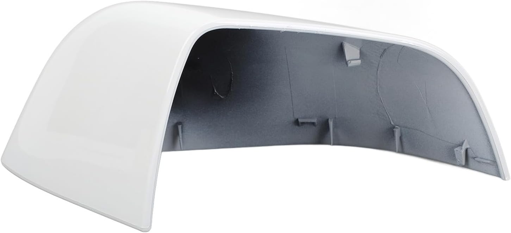 Car Door Side Rearview Mirror Cover, White Left and Right Side Mirror Cap Replacement Exterior Mirror Cover for Tesla Model 3, 1092290 00 D 1092292 00 D (Right (1092292 00 D))