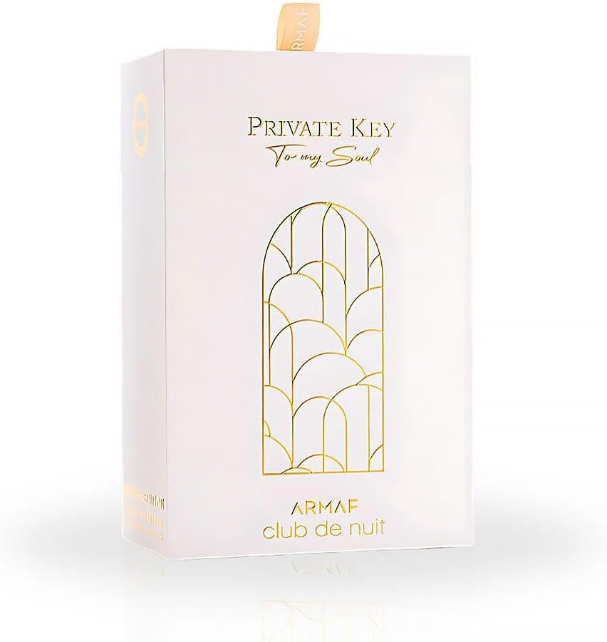 Club De Nuit Private Key to My Soul by Armaf for Unisex - 3.4 Oz Extrait De Parfum Spray