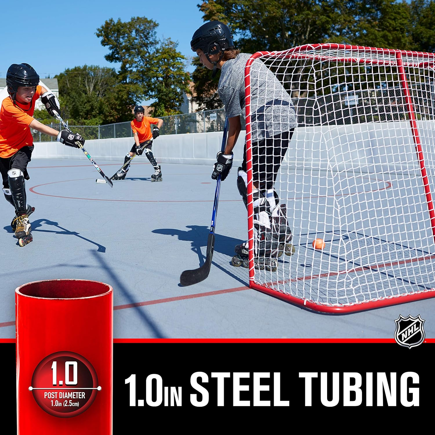 Franklin Sports NHL Steel Street Hockey Goal, 54" image number 3