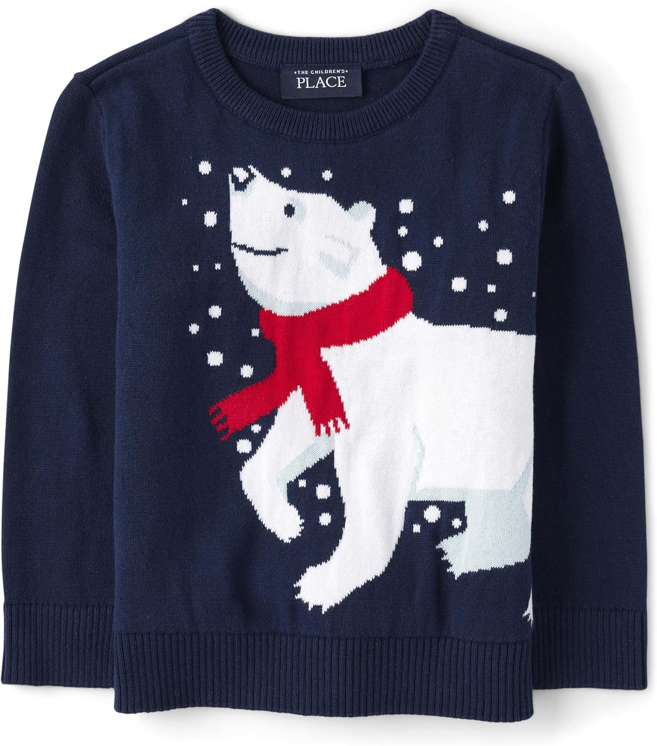 The Children'S Place Baby Boys Long Sleeve Holiday Sweater