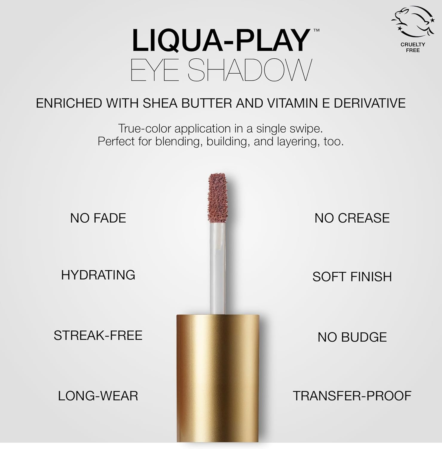 Stila Liqua Play Liquid Eye Shadow | Long-Wear Matte Cream Eyeshadow with Blendable, Buildable, Lightweight Formula | No Crease, Budge or Fade | Infused with Shea Butter & Vitamin E