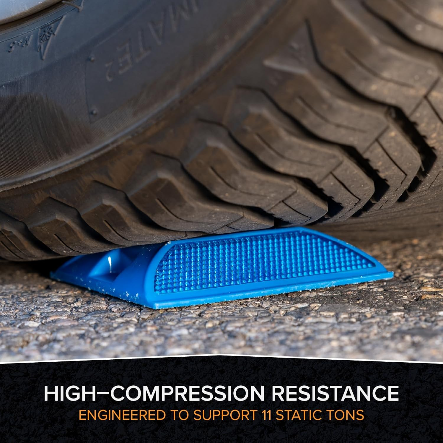 Road Reflectors Pack of 10 | 4 by 4 Inch Street Pavement & Asphalt Stud Markers | Great for Speed Bumps, Sidewalks, Pedestrian Crossings, Freeways & Driveways | Industrial Grade (Blue) image number 1