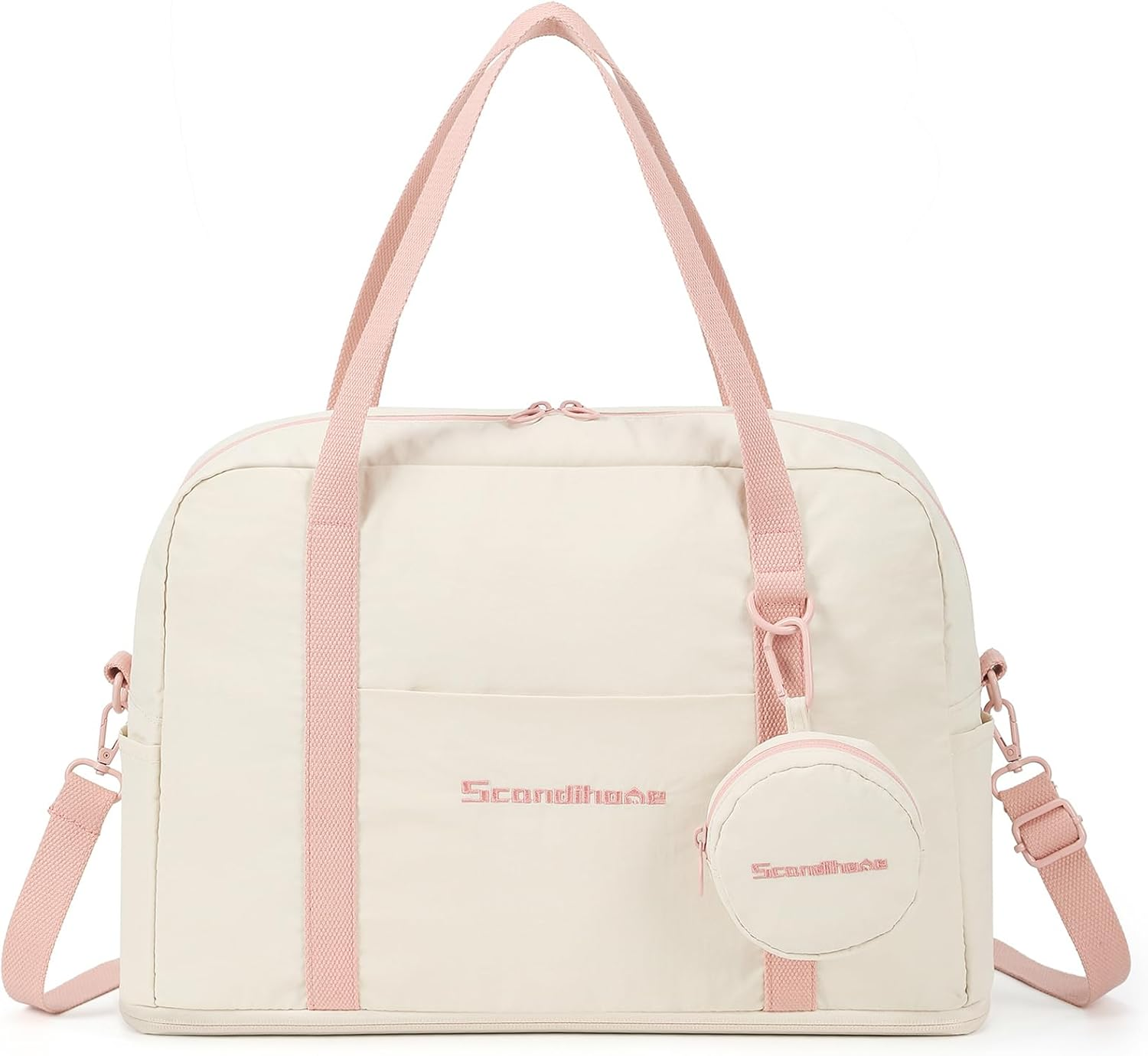 SEPWIK Travel Duffel Bag Weekender Overnight Bag, Waterproof Sports Gym Bag Carry on Tote Bag Personal Item Holdall Bag for Men Women Scandihome Series