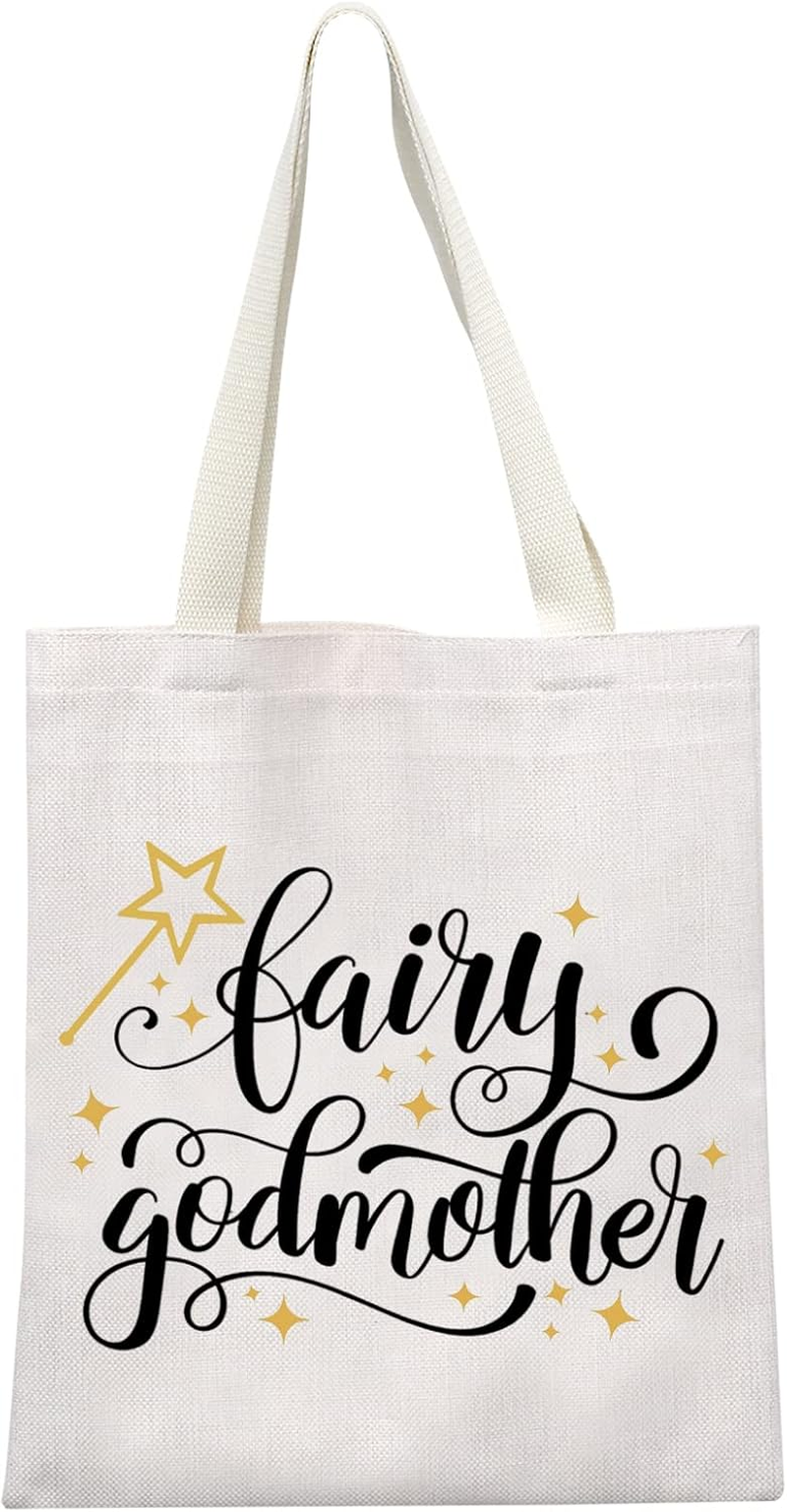 Fairy Makeup Bag Godmother Thank You Gift Godmother Proposal Cosmetic Bag Baptism Gift First Communion Gift