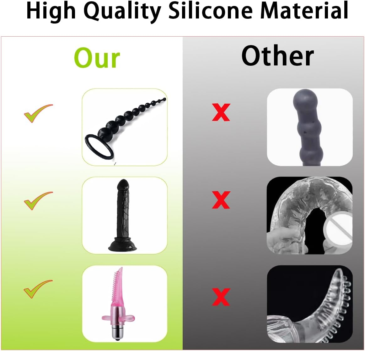 35 Pcs Sex BDSM Kit Sex Toy Bondage for Adult Couples Leather Restraint Kits with Sex Dice Ball Gag Blindfold for Women Men（Black） image number 2