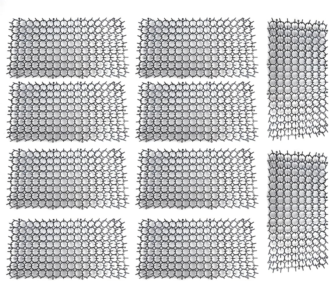 AIMALL Anti-Cat Spike Mat, 10-Pack, Deterrent Nets, Safe Pet Repellent Mats, Ideal for Gardens and Indoor Use, 15.74X7.87 Inches Each image number 6