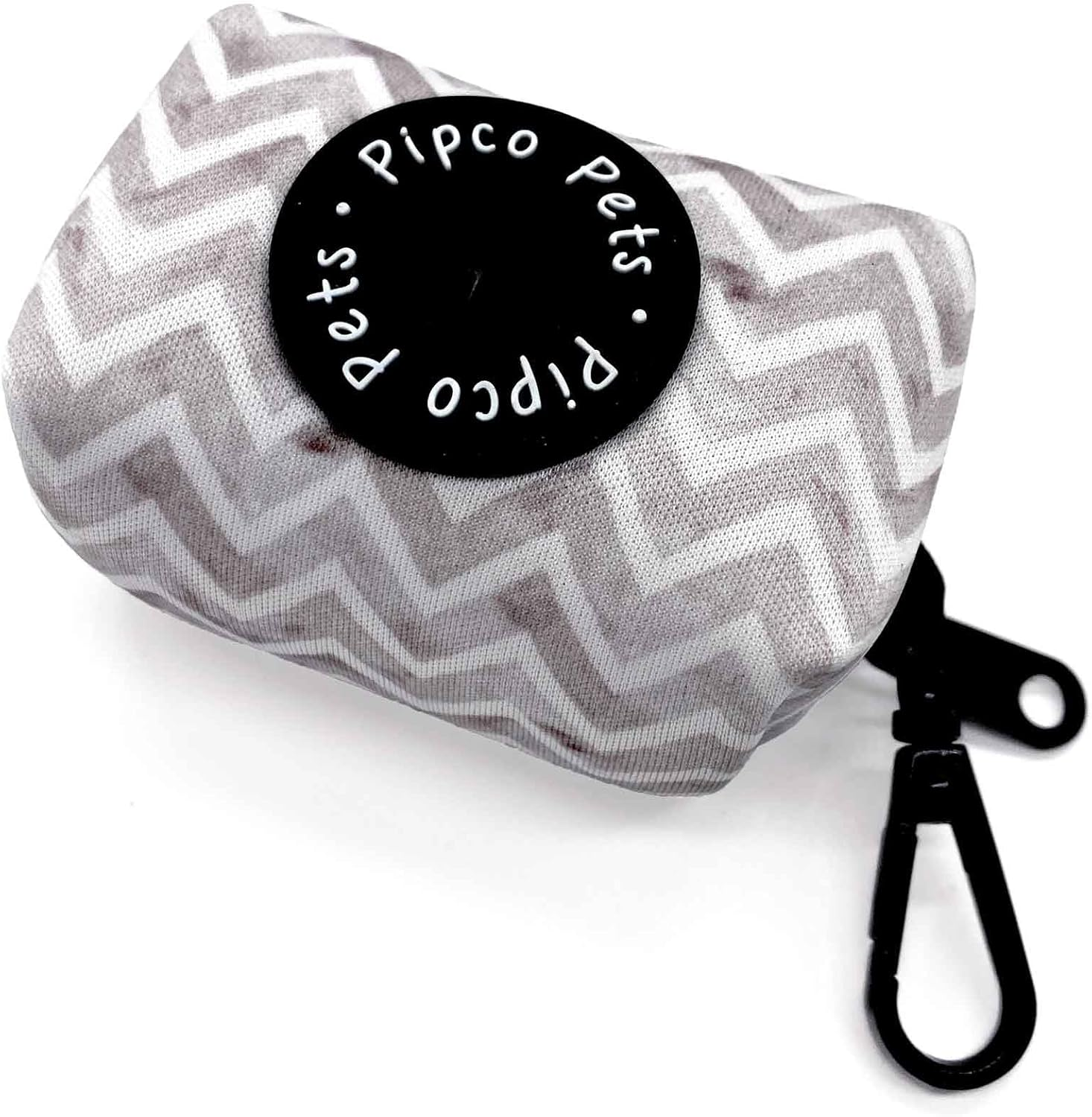 4-Piece Walkies Bundle [Pipco Pets] - Adjustable Dog Harness + Collar + Lead + Poo Bag Dispenser | Cute Colourful Patterns | Perfect Fit, Escape Proof Vest | Safe and Secure | (M, Gettin' Ziggy) image number 2