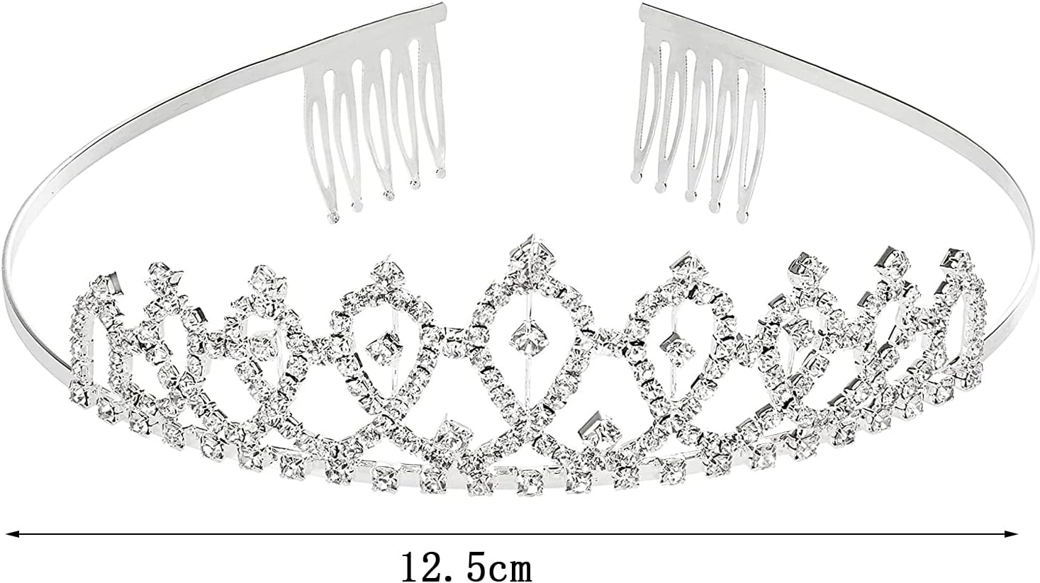 Bachelorette Party Bride to Be Decorations Kit with Bride to Sash & Silver Rhinestone Tiara & Veil, Bridal Shower Decorations Engagement Wedding Party Decorations image number 1