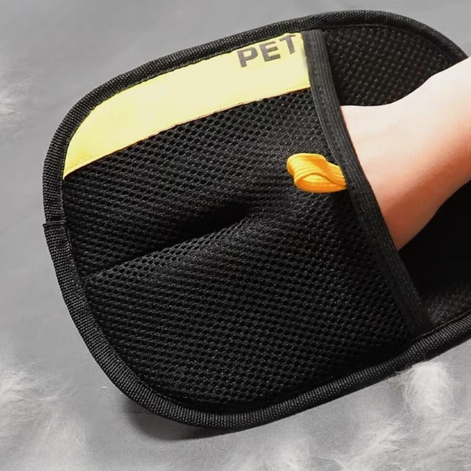 1 Pcs Pets Double-Sided Pet Grooming Gloves,Pet Grooming Gloves,Cat Grooming Gloves for Dogs,Double Sided Grooming Gloves for Pets,Pet Hair Remover Gloves,Pet Fur Cleaning Gloves