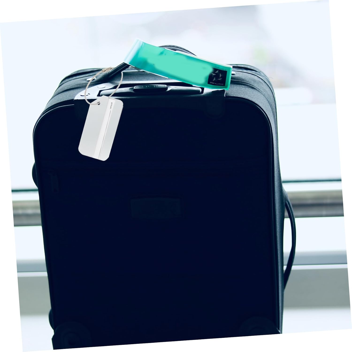 TINEASUR 6Pcs Cruise Luggage Tags Travel Locks Scratch Luggage Checked Boarding Tags image number 2