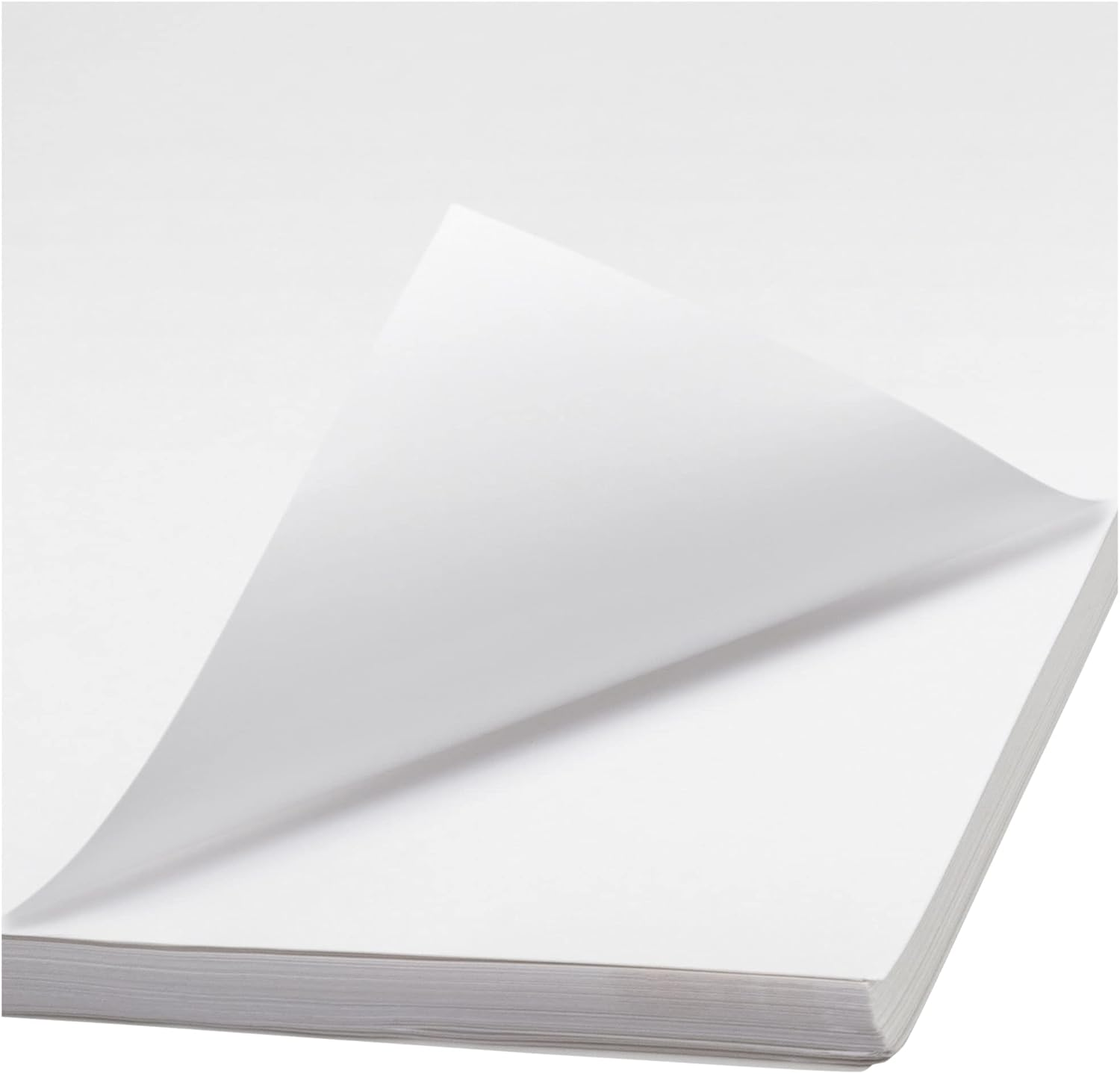 Avarrix Australia A4 Sticker Paper, Paper-Based Glossy White, 50 Sheets, Self Adhesive Premium Glossy Sticker Paper for Inkjet and Laser Printer, 90Gsm Thickness Printable Label Sheets image number 2