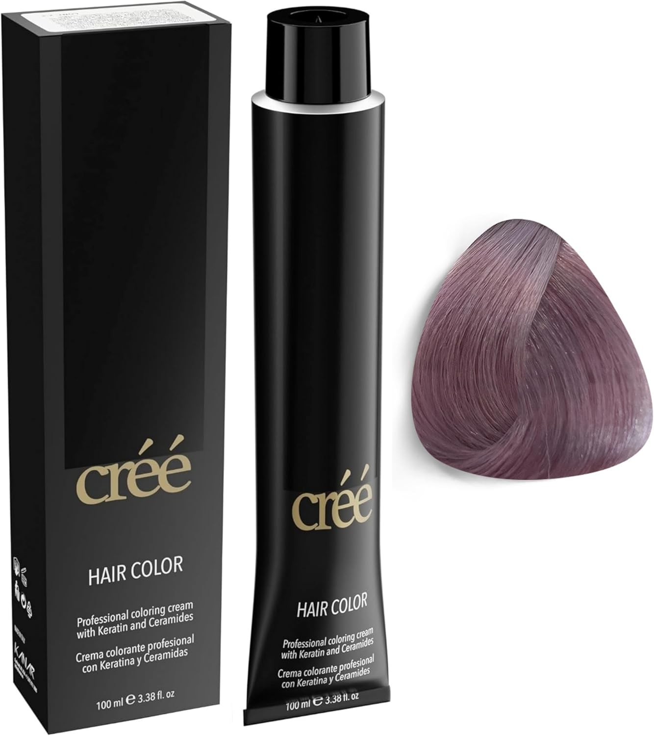 Cr&eacute;&eacute; Professional Permanent Hair Color, 100Ml - 3.4 Fl.Oz. (Lavender Platinum Blond 10.21)