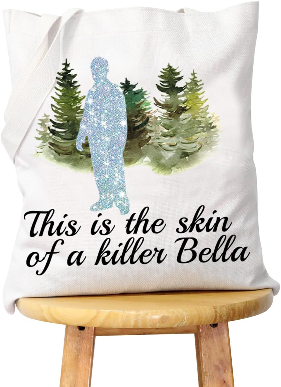 WCGXKO Movie Show Inspired Gift This Is the Skin of a Killer Bella Zipper Pouch Makeup Bag for Fans, This Is the Skin, Zipper