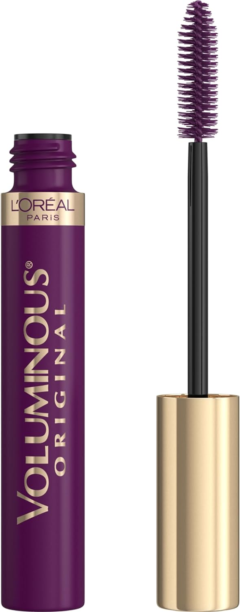 L'Oreal Paris L&rsquo;Oreal Paris Original Voluminous Mascara, Building Mascara Volume and Length Formula, Washable, Deep Violet, 0.26 Fl Oz., 1 Count