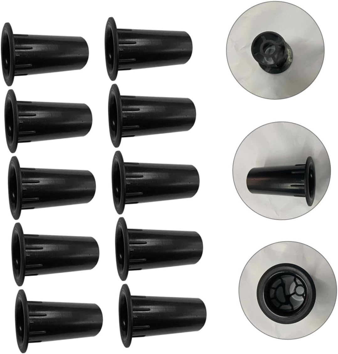 20Pcs Plastic Subwoofer Port Tubes Speaker Air Outlets Replacement Bass Reflex Tubes for Home Audio and Car Woofer Systems (41X80Mm image number 3