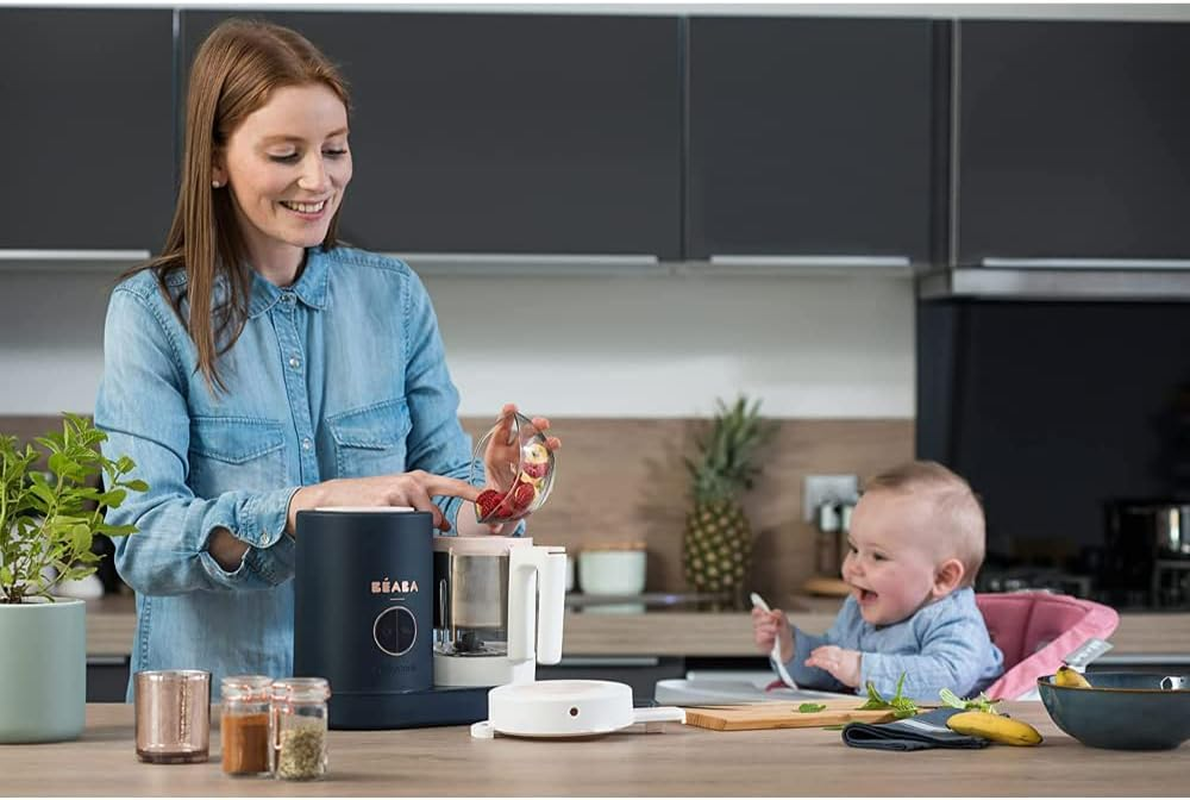 Beaba Babycook Neo Glass Bowl, White, 1.55 Kg image number 4