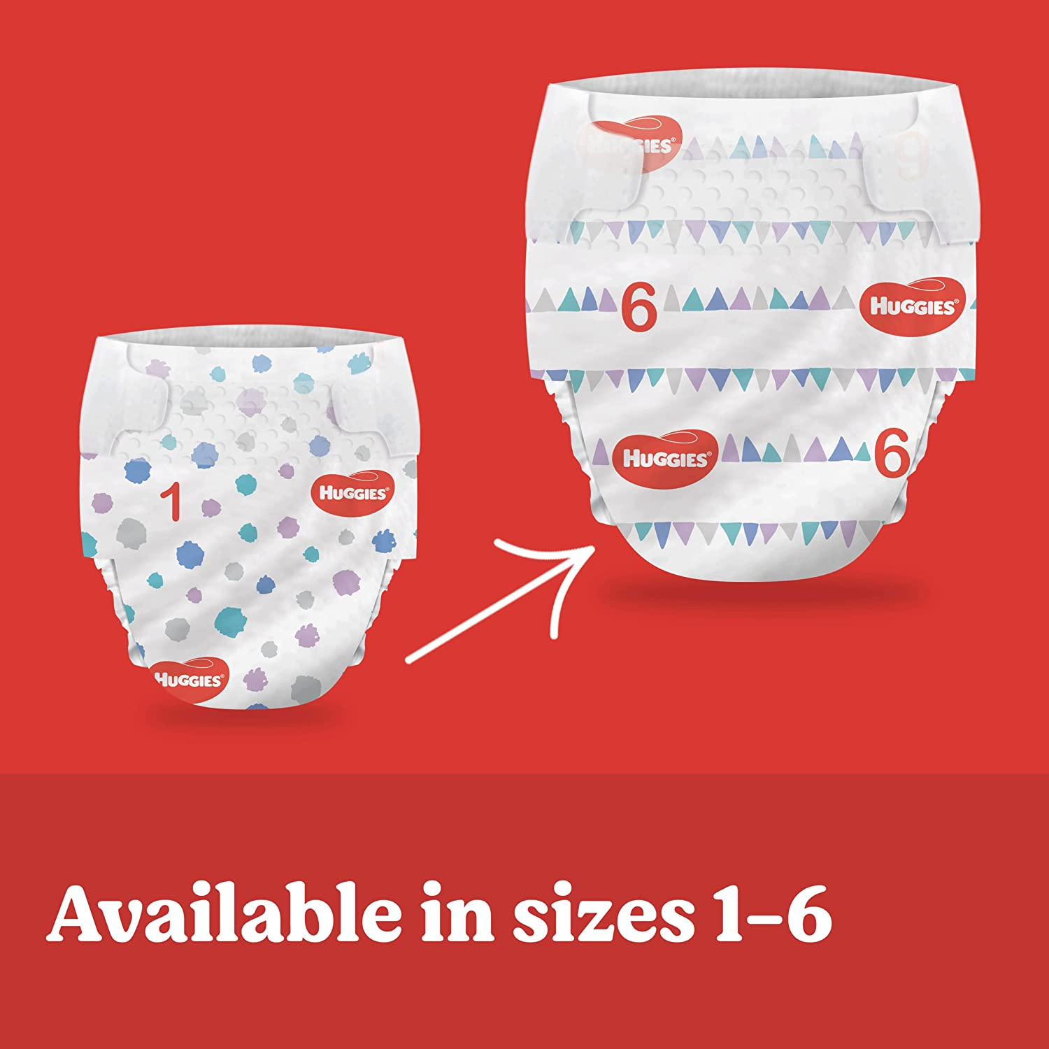 Huggies Essentials Nappies Size 5 (13 - 18Kg) 44 Count image number 3