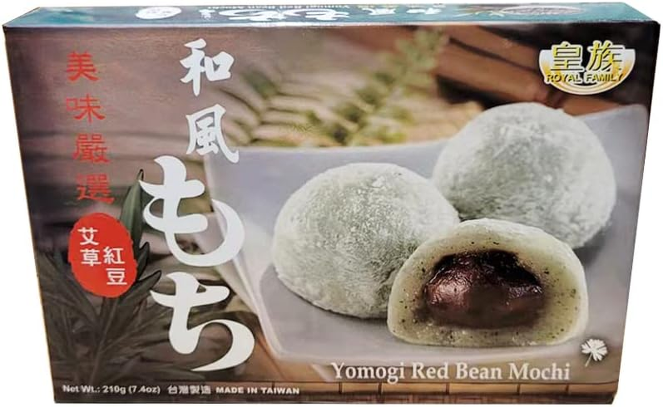 Royal Family Japanese Yomogi Red Bean Mochi 210 G