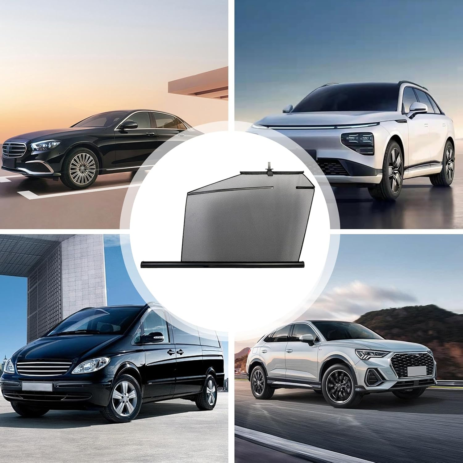 Wesleyyy Car Side Window Sun Shade | Automatic Lifting Privacy Covers - UV Protection Cover for Automotive Truck Napping Sleeping Daily Commuting Road Trip Travel