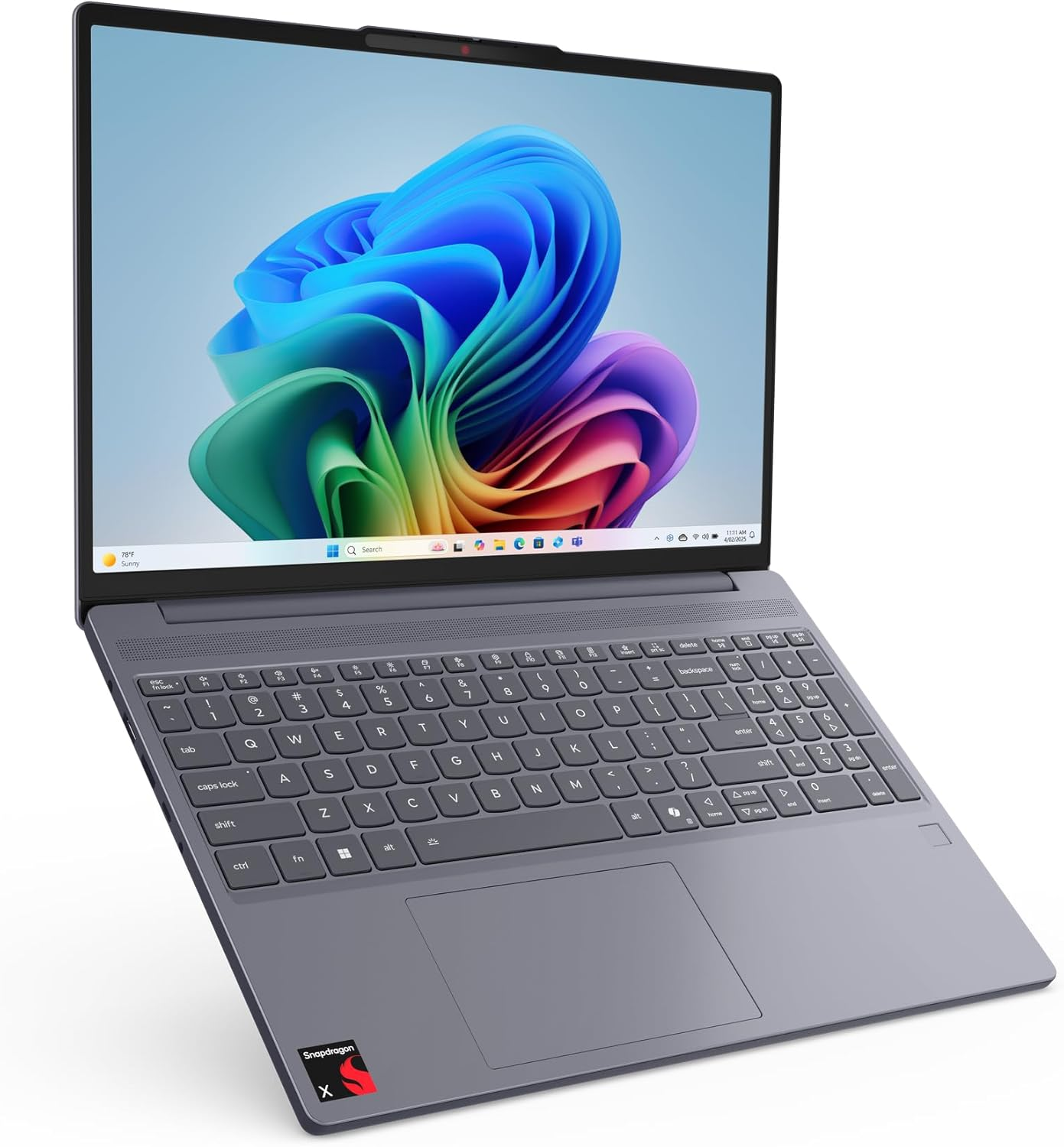 Lenovo Ideapad Slim 3X 15Q8X10 15.3" WUXGA Display Co-Pilot+ SD X X1-26-100 16GB 512GB SSD Wifi6 Win11H Luna Grey 83N30007AU image number 1
