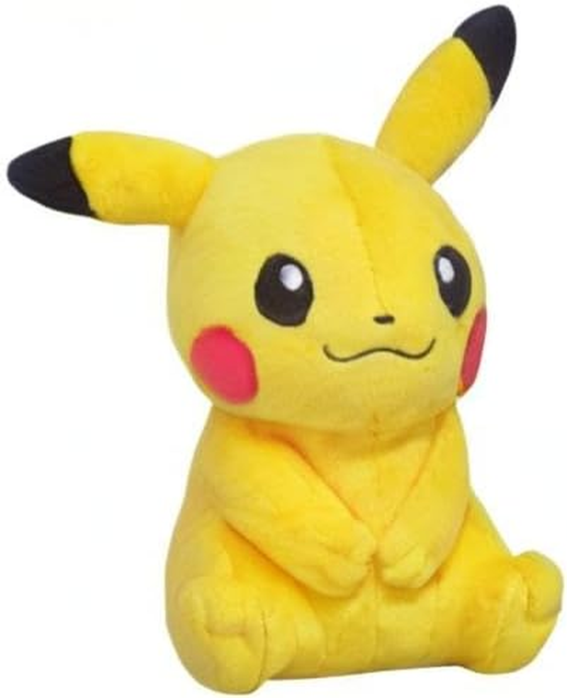 Sanei Boeki Pokemon All Star Collection Pikachu (Female Form) PP165 (S) Plush Toy Peluche (Height 7.48 Inches) image number 1